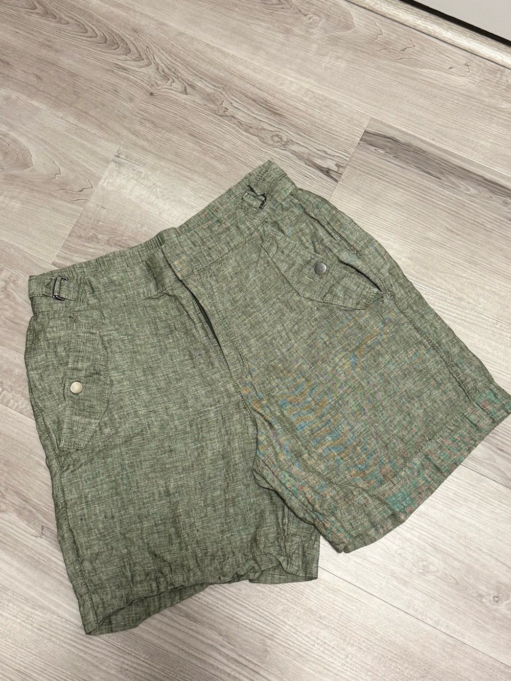 Athleta Olive Green Utility Shorts